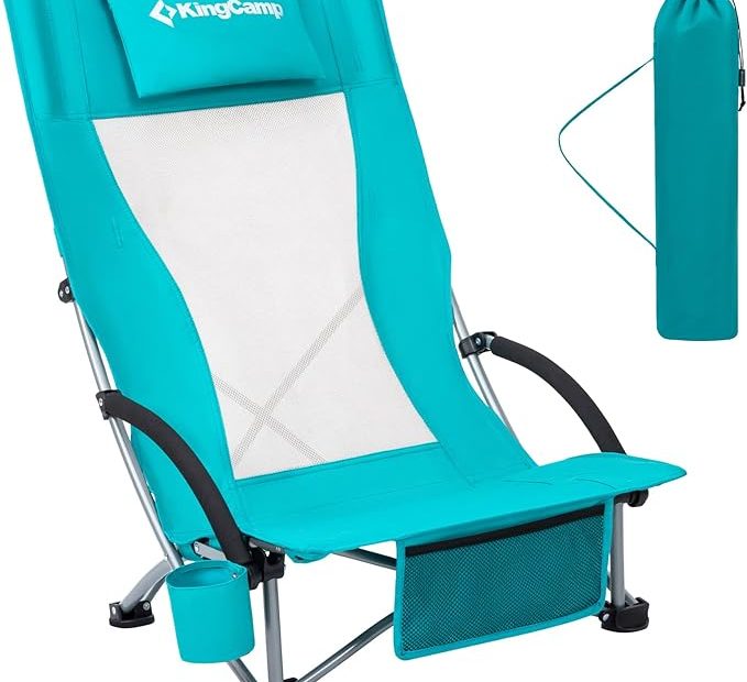 Kingcamp Folding Backpack Beach Chair