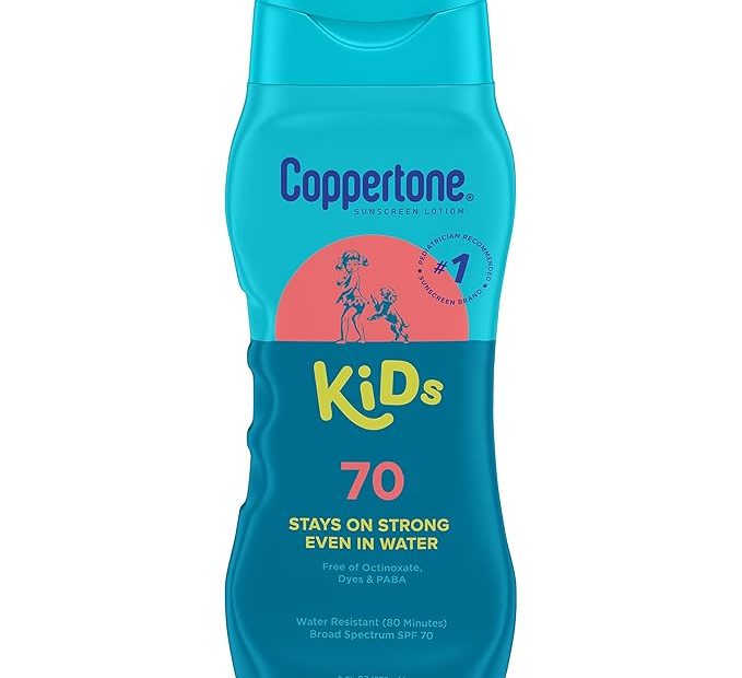 Coppertone Kids Sunscreen Lotion, Spf 70