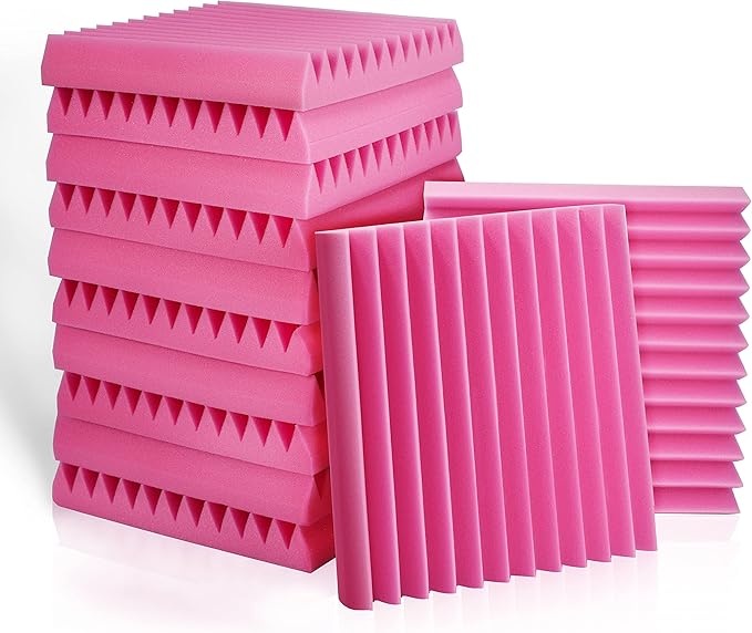 Fstop Labs Acoustic Panels (12 Pack, Pink)